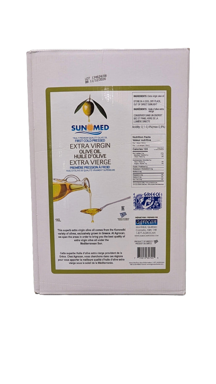CLR - Sun Med - Extra Virgin Oilve Oil - Greek