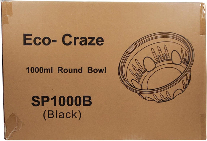 Eco-Craze - Round Plastic Bowl 1000ml