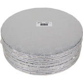 Decora - Cake Board - Round - Silver - 10x1/4