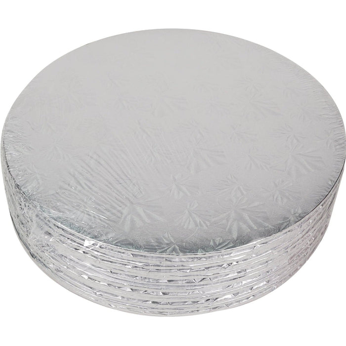 CLR - Decora - Cake Board - Round - Silver - 12x1/4