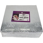 CLR - Decora - Cake Board - Square - 10x10x1/4