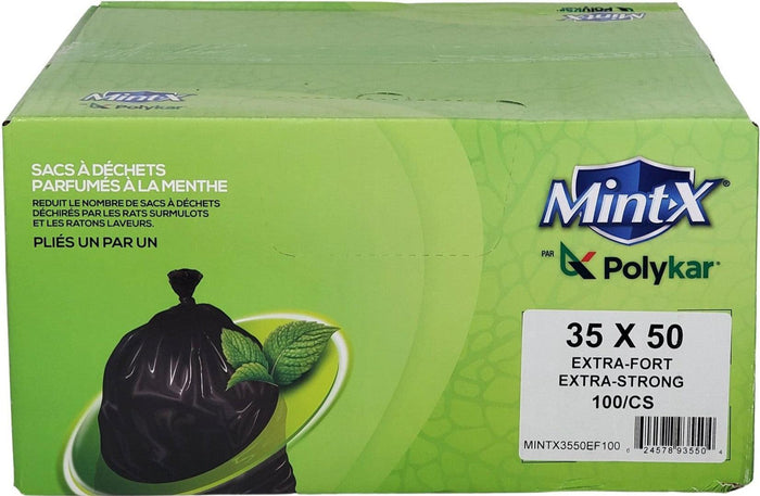 PolyKar - Garbage Bags - Ex-Strong - Mint - 35