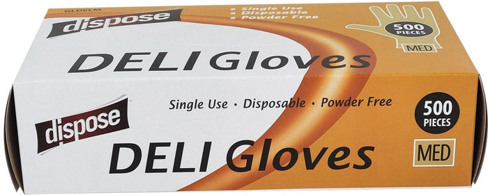 SO - Sunset - Clear Deli Gloves - Small