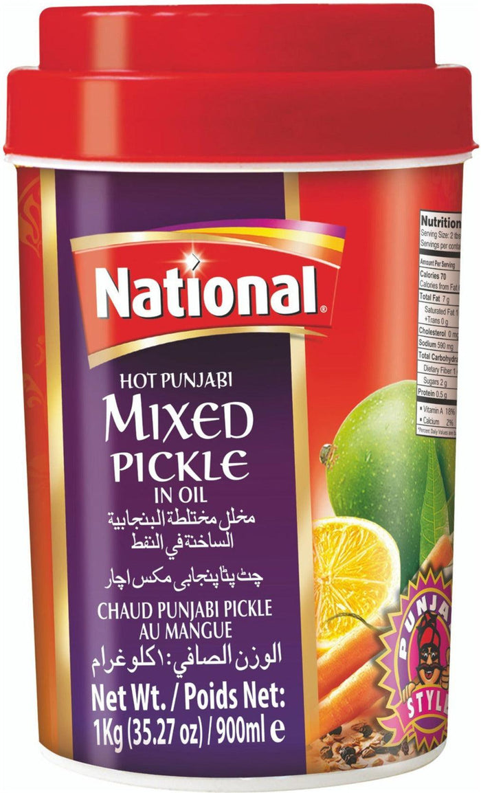 National - Hot Punjabi Mixed Pickle