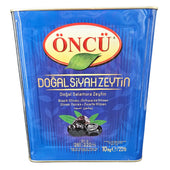 Oncu - Black Whole Olives with pits - M-S - 10kg