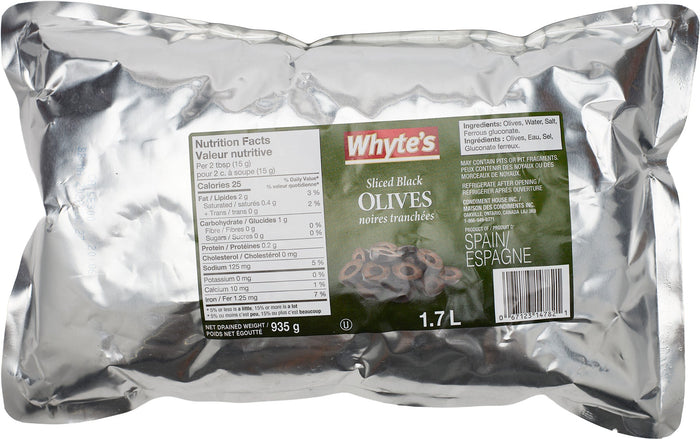 Mrs. Whytes - Olive Sliced Ripe