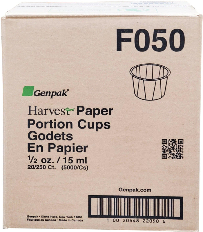 Genpak - Portion Cups - Paper - .5oz - F050