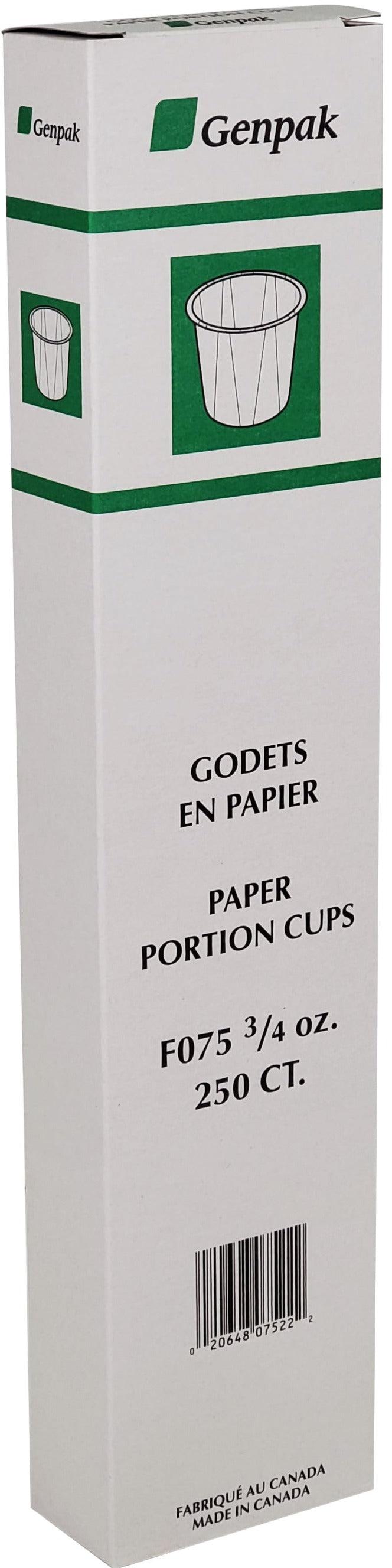 Genpak - Portion Cups - Paper - .75oz - F075