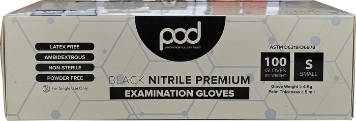 Touch Flex - Black Nitrile - PF - Small