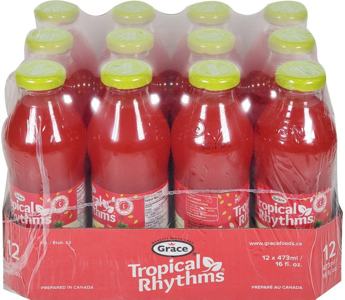 Grace - Tropical Rhythms - Fruit Punch - Bottles