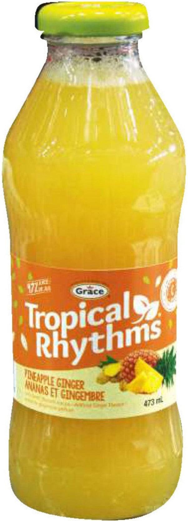 Grace - Tropical Rhythms - Pineapple Ginger - Bottles