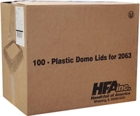 CLR - HFA - Clear Dome Lid for 1/2 Sheet Cake - 2063DL-100