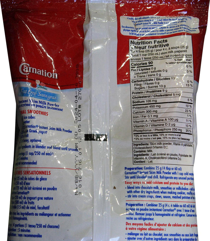 Carnation - Instant Skim Milk Powder