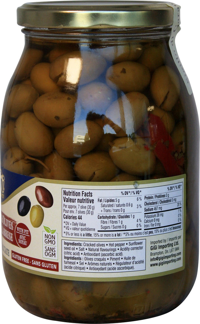 CLR - GiGi - Olives - Cracked Calabrese