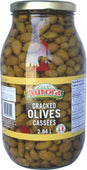 Aurora - Olives - Green - Calabrese - Cracked