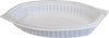 Value+ - 12WC - Oval Container - 12oz - White w/Clear Lid