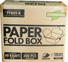 Eco-Craze - #9 Kraft Paper Fold Box - PFB09-K