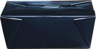 Eco-Craze - #8 Black Paper Fold Box - PFB08-B