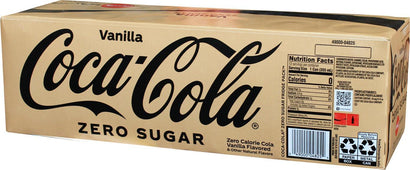 Coca Cola - Vanilla - Zero - US - Cans