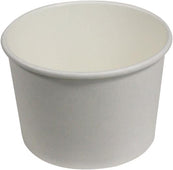 Morning Dew - 8 oz Paper Soup Container - White - 8SCW