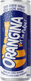 Orangina Zero Sugar Sparkling Citrus Beverage Cans