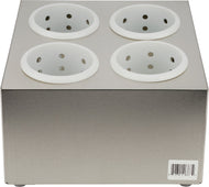 Pro-Kitchen - Cutlery Organizer - 4 Slot w/ Plastic Holders