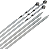 BBQ Skewers - SS Twist (60x1x0.15 cm)