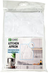 CLR - Kesgi - Apron - Full Body - Adjustable - White - 3 Pockets - AP005WH