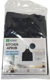 Kesgi - Apron - Full Body - Black - 2 Pockets - AP002BL