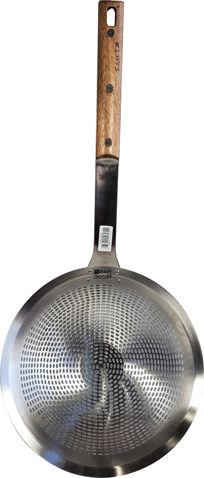 SS Strainer - Wood Handle - 30cm - MXD-8130