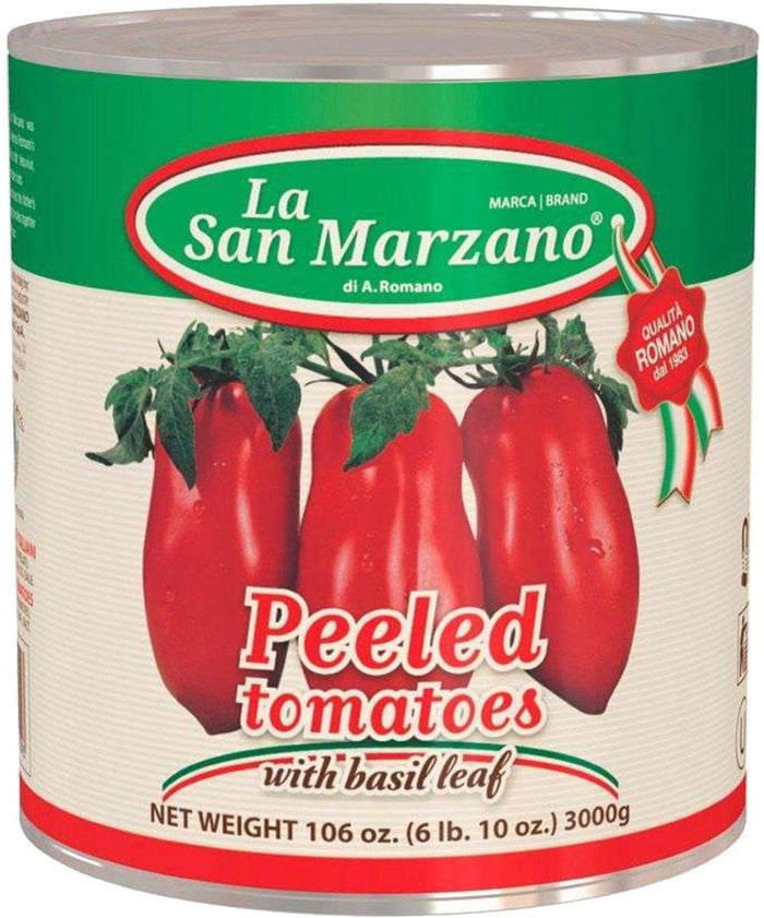 La San Marzano - Peeled Italian Whole Tomato - w/Basil