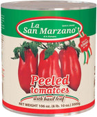 CLR - La San Marzano - Peeled Italian Whole Tomato - w/Basil