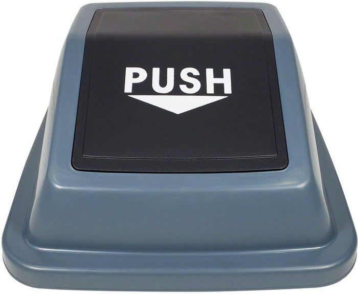 VSO - M2 - 60 L Square Waste Container w/Push Lid