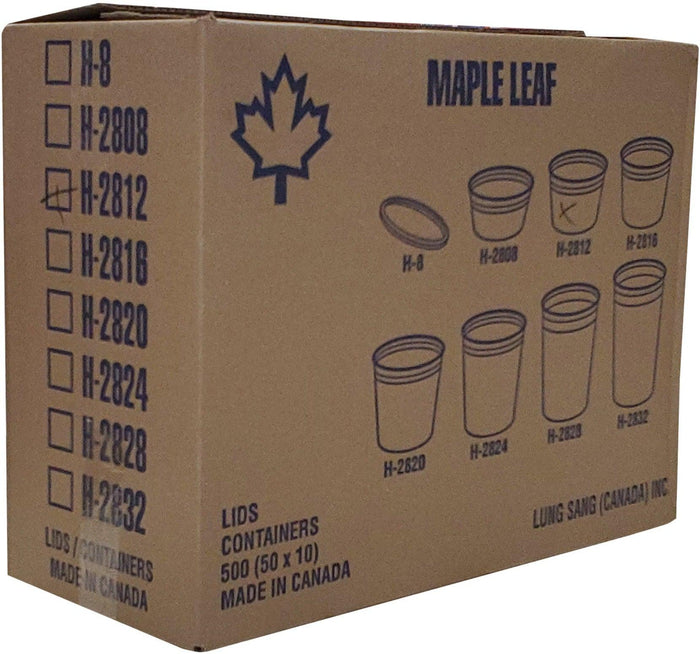 Maple - H2816 - Heavy Duty Deli Container - 16oz