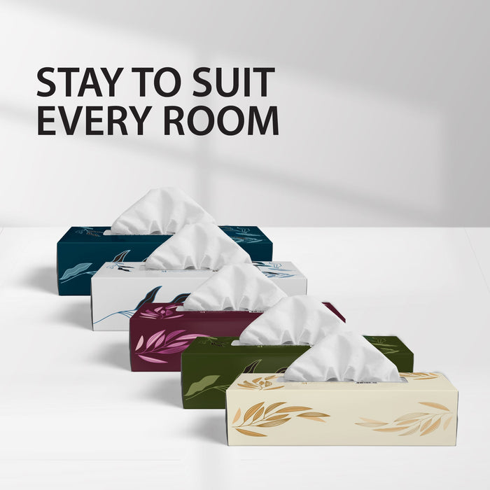 Mayfair - 2ply White Facial Tissue- 100 shts. - 5672