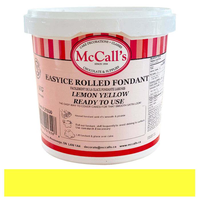 McCall's - Fondant Easyice Lemon Yellow