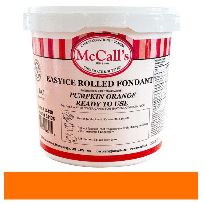 CLR - McCall's - Fondant Easyice Pumpkin Orange Pumpkin