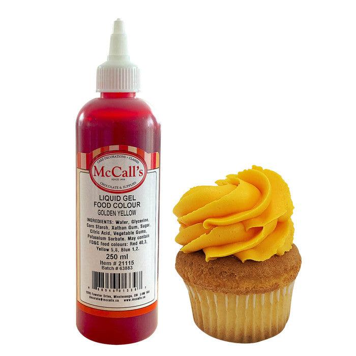 McCall's - Gel Liquid Food Color - Golden Yellow - 10.5oz