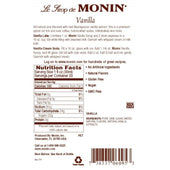 Monin - Vanilla Syrup