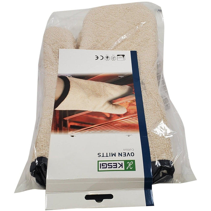 VSO - Oven Mitt - Cotton - Beige (1 pair) - QF014