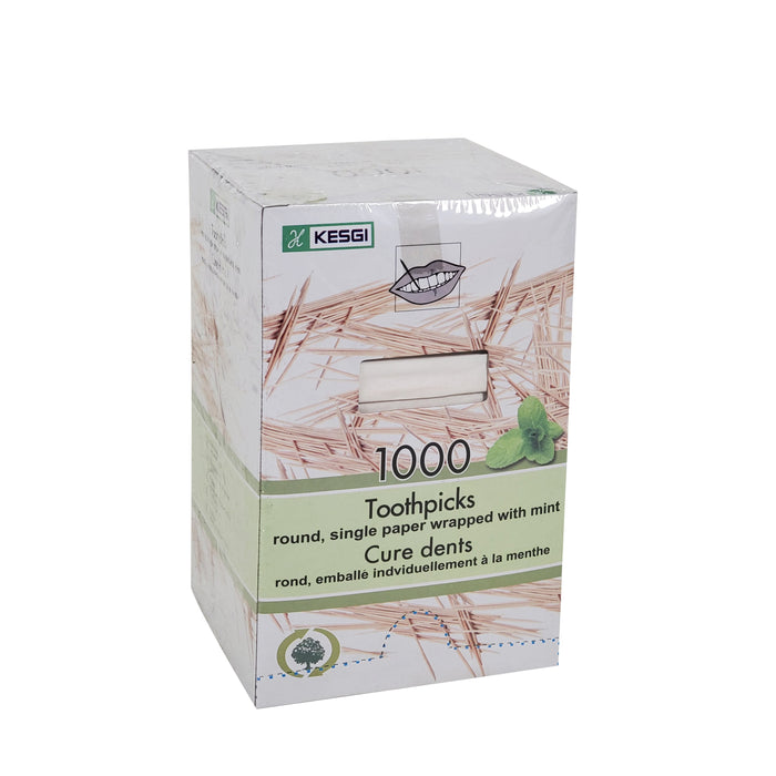 XC - Hy Stix - Mint Cello Wrap. Toothpicks - 80-200C