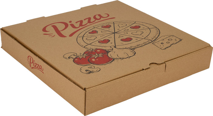 Printed Kraft Pizza Box - 12