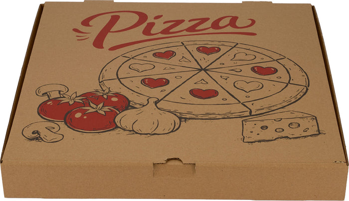 Printed Kraft Pizza Box - 16