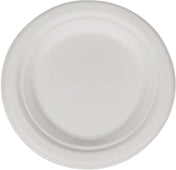 Eco-Craze Bagasse Round Plates - 8.75
