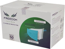 Disposable 3ply - Face Mask - Blue