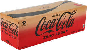 Coca Cola - Vanilla - Zero - CAD- Cans