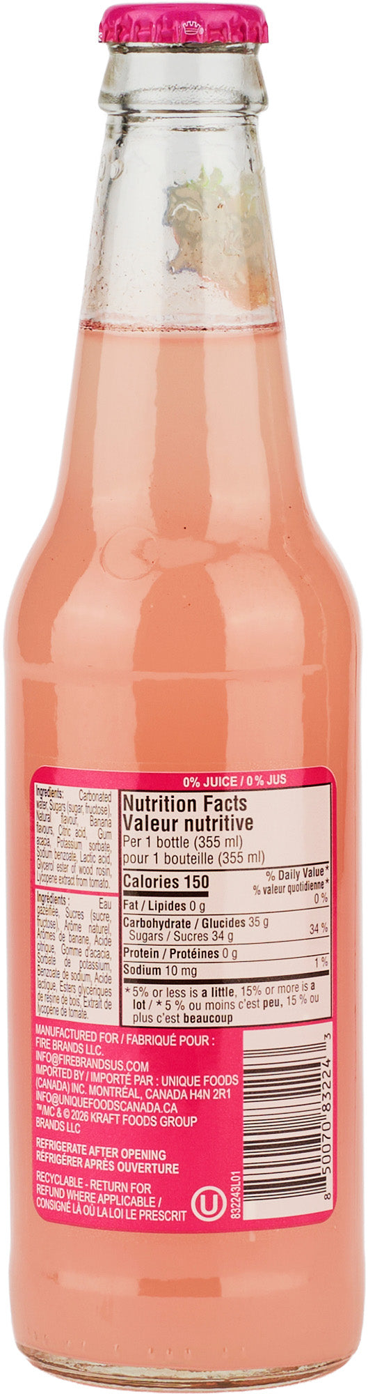Kool-Aid - Sharkleberry Fin - Glass Bottle