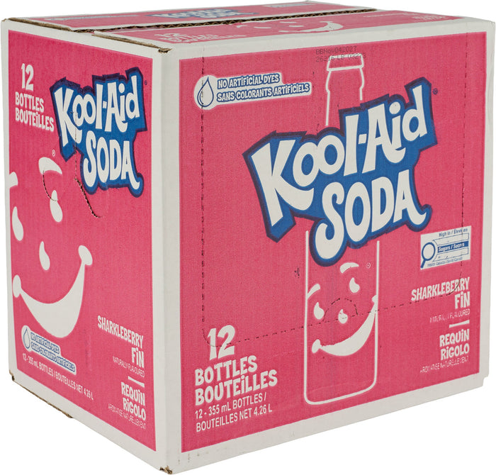 Kool-Aid - Sharkleberry Fin - Glass Bottle