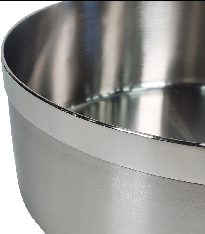Pro-Kitchen/Kesgi - 30x10.5cm Sauce Pot - SS w/2 Handles & Lid