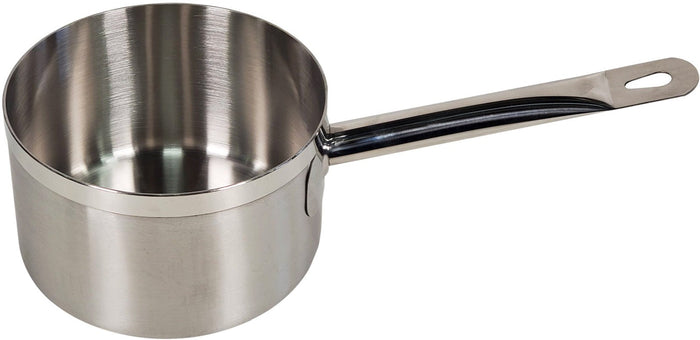Pro-Kitchen/Kesgi - 18x11cm Sauce Pot - SS w/Long Handle & Lid